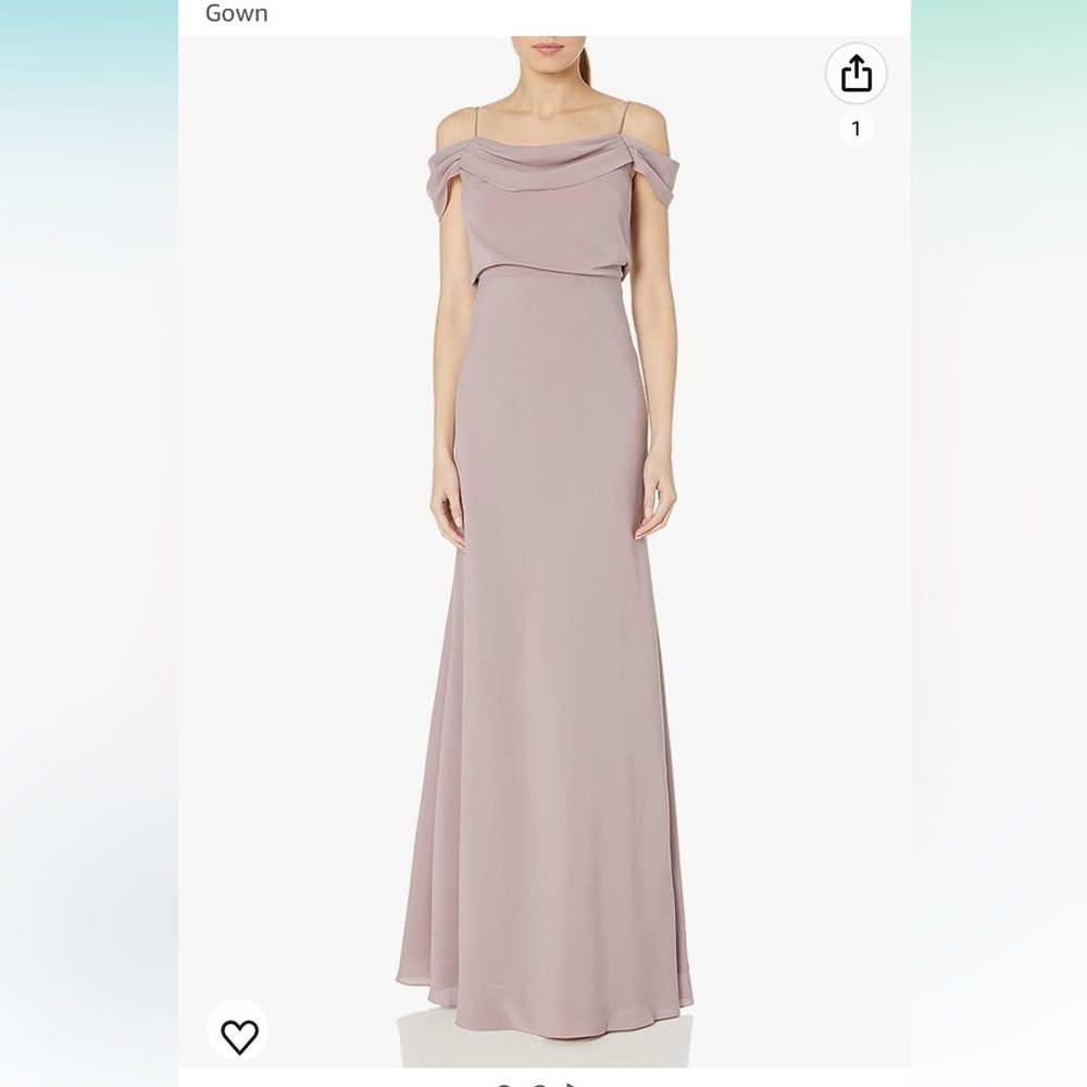 Jenny Yoo Size 8 Sabine Dusty Mauve Bridesmaid